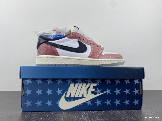 FN0432-017 JORDAN OG BLACK' TROPHY ROOM 'RED 1 AIR X LOW 0727
